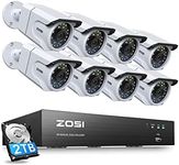 ZOSI 8CH 4K PoE Home Security Camer