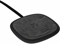 Nimble Apollo Wireless Charging Pad, 15W Fast Charging Pad for iPhone 17/16/15/14/13/SE/12 Series Air Pro Max Plus Samsung Galaxy S24/S23 Series AirPods Pro and More, with USB-C Cable (No AC Adapter)
