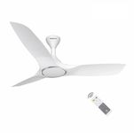 Havells 1200mm Stealth Air BLDC Motor Ceiling Fan | Remote Controlled, High Air Delivery Fan | 5 Star Rated, Upto 60% Energy Saving, 2 Year Brand Warranty | (Pack of 1, Pearl White)