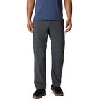 Columbia Men's Silver Ridge Utility Convertible Pant, Grill, 32 x 34