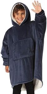 THE COMFY Original | Oversized Microfiber & Sherpa Wearable Blanket, Seen On Shark Tank, One Size Fits All
