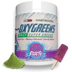 EHP Labs x Ghostbusters OxyGreens Super Greens Powder - Spirulina Superfood, Green Juice Powder & Greens Supplements with Prebiotic Fibre, Antioxidants & Immunity Support, 30 Serves (Ecto Anti Freeze)