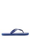 Flip flops thongs slipper man sea or pool swimwear EMPORIO ARMANI item X4QS02 XL827 FLIP FLOP, 00087 Cobalto - Cobalt, EU 44 - UK 9,5 - USA 10 - CN 282/95