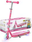 Gyroor Electric Scooter for Kids Ages 6–12, 5 MPH Safe Speed, UL2272 Certified Kids Scooter, Adjustable Handlebar, Gravity Start, Rear Brake, LED Lights