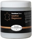 Furniture Clinic Leather Degreaser | Professional Leather & Oil Stain Remover for Grease | Use on Furniture, Car Seats, Shoes, Couches, Sofas, & Chairs| Leather Care Cleaning Solution | 8.5oz/250ml