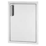 FireMagic 24" Flush Mounted Vertical Single Access Door - Right Hinge