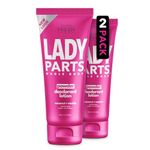 Lady Parts Whole Body Deodorant For Women - Powder Lotion for Privates & Inner Thigh to Stop Odor & Friction - Aluminum Free - CocoVanilla - 4oz (2pk)