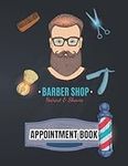 barber shop haircut shaves appointment book: hairdresser 4 column salon appointment book, appointment book daily planner