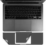 CaseBuy MacBook Pro 13 inch Palm Rest Protector, Wrist Rest Cover with Trackpad Skin for 2023 2022 2021 2020 MacBook Pro 13 inch M2 M1 A2338 A2289 A2251, Space Grey