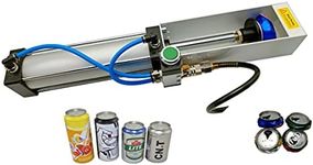 Cylinder Can Crusher, Heavy Duty Pneumatic Cylinder Soda Beer Aluminum Can Crusher