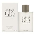 Acqua Di Gio By Giorgio Armani For Men Eau De Toilette Spray 3.3 Oz