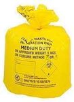 50 x HPC Clinical Waste Bags, Medium Duty, Yellow - Ref: CX50/CWMD2