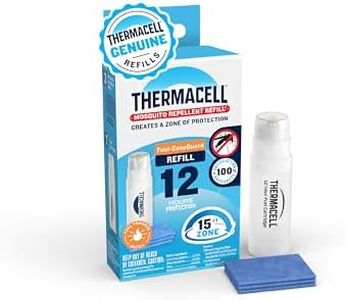 Thermacell Fuel-ZoneGuard Mosquito Repellent Refill; 15-Foot Zone of Scientifically Proven Outdoor Protection; Fuel-Powered; Patio Shield; 12-Hr Refill; Bug Spray Alternative; Scent Free; DEET-Free
