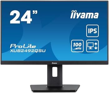 iiyama XUB2492QSU-B1 Monitor 23.8", IPS, 2560x1440/100Hz, 1H1DP, HAS