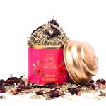 OH CHA - Hibiscus Tea With Raspberry & Lemongrass | Herbal Tea, 35Gms | Blended With Mulethi, Orange Peel, Rose Hip | Caffeine Free Herbal Tea | Liver Detox, Loose Leaves