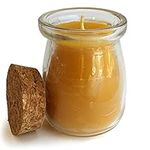 Beeswax Jar Candle - 100% Pure USA 