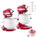 Ice Cream Maker For Kitchenaid Stand Mixer 6 Quart