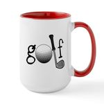 CafePress Golf Mug 15 oz (444 ml) Ceramic Coffee Mug