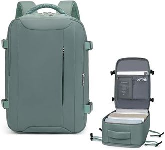 Lossga for Ryanair Cabin Bags 40x30x20,Travel Backpack 40x30x20 Cabin Bag Underseat Carry on Travel Bag 24L Hand Luggage Bag with Hidden Anti-Theft Bag Airline Approved for Women and Men
