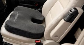MiDARAH Coccyx Seat Cushion for Truck & Van Drivers – Orthopaedic Memory Foam Seat Cushion for Tailbone Pain, Sciatica & Long Driving Hours (Includes Extra Washable Cover)