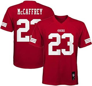 Outerstuff Youth Christian McCaffrey Scarlet San Francisco 49ers Replica Player Jersey
