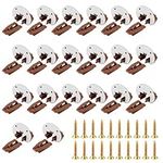 20 Sets Drawer Guide Kit for Kenlin Rite-Trak II, 20pcs Plastic Drawer Track Guide Slides 20pcs Undermount Dresser Stoppers Drawer Replacement Repair Parts for Vaughan Bassett Legacy Pulaski