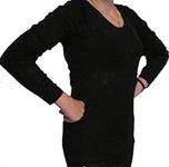 Snowdrop Ladies Black Thermal Long Sleeve Top XL