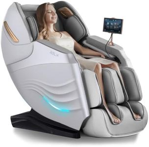 RELX 2026 Massage Chair Full Body, Body Scan, Zero Gravity Recliner, White