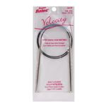 Susan Bates 29-Inch Velocity Circular Knitting Needle, 5mm