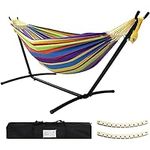 SZHLUX Double Hammock with Stand In