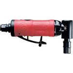 Chicago Pneumatic CP9106QB Efficient Angle Die Grinder Plus 6 mm Collet, 0 V, Red/Black, 1/4-Inch