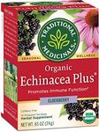 Traditional Medicinals Traditional Medicinals, Organic Echinacea Elder, Caffeine Free, 16 Tea Bags, 0.85 oz (24 g) - 16 Bag