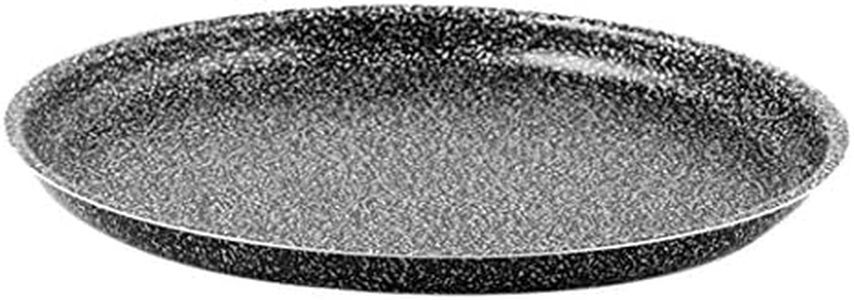 Home Stone Stampo Pizza Tondo, Antiaderente, Pietra, Antracite, 32 cm