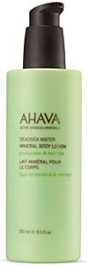 AHAVA Dead Sea Water Mineral Body Lotion, Prickly Pear & Moringa - Provides All Day Hydration, Fights Dehydration, Refines Texture, Enriched with Exclusive Osmoter, Aloe Vera & Witch Hazel, 8.5 Fl.Oz