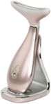 VRAIKO LILY Neck Face Massager, Skin Rejuvenation Beauty Massager, 3-IN-1 At-home Facial Spa Tool, Lifting, Toning and Tightening for a Radiant Appearance (Rose Gold)