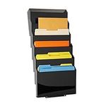 Rubbermaid Classic Wall-Mounted File Sorter, 7-Pocket (L16663)