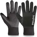 OGLOVE Waterproof Thermal Sports Gloves, Touchscreen Sensitive Field Gloves for Football, Rugby, Running, Mountain Biking, Cycling and More, Adult Medium