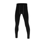 LANBAOSI Boys Thermal Underwear Kids Hockey Base Layer Athletic Compression Tights Quick Dry Sport Leggings Black