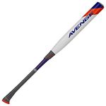 Axe Bat 2021 Avenge (-6, 2-1/4"") SSUSA Senior Slowpitch Bat / 2-Piece Composite, White/Blue/Orange, 34"" / 28 oz.