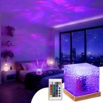 Haidoliang Northern Lights Projector,16 Colors Ocean Wave Projector with Remote, Aurora Light Projector with 30 Lighting Modes,Star Projector for Home Office Bar Restaurant Bedroom Ceiling (Small)