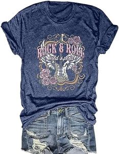 Vintage Texas T Shirt 1845 Womens Summer Funny Casual Map Graphic Tees Short Sleeve Tops, E-blue, XX-Large