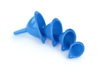 Chef Aid Set of Funnels, Colours May Vary