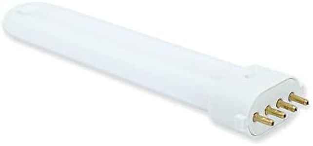 Technical Precision 9W Lightbulb Twin Tube Replacement CFL for Coleman 2000000873 Light Bulb Coleman Lantern Bulb Replacement - 2G7 Base 4 Pin Light Bulb - 6500K Daylight - 8000 Hours - 1 Pack