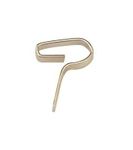 TRIS Metal Hook for Curtain Channel/Track (Height 1 Inch)