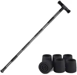 aiGear Premium Walking Hiking Stick and Anti Skid Rubber Tips
