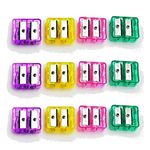 Trendy Look Pack of 12 Pcs Cosmetic/Makeup Pencil/Liner Sharpener