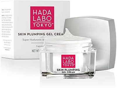 Hada Labo Tokyo Skin Plumping Gel Cream, 50 g with Super Hyaluronic Acid & Collagen | 24 Hour Moisture & visible Line Plumping Fragrance & Paraben Free Non-Comedogenic (Packaging May Vary)