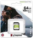 Kingston 64GB SD SDXC Class 10 Memory Card For Panasonic Lumix DMC-TZ40, Panasonic Lumix DMC-TZ35, Panasonic Lumix DMC-FZ200, Nikon Coolpix P520, Canon Powershot SX50 HS, Sony Cybershot DSC-RX100, Canon Ixus 255 HS, Nikon Coolpix S9500, Olympus Tough TG-830, Sony Cybershot DSC-W730, Pentax Optio WG-3, Nikon Coolpix S3500, Canon Powershot G15, Canon EOS 700D, GoPro HD HERO2 Outdoor Edition Camcorder, Nikon Coolpix L320, Olympus SP-820UZ Camera By UkMobileAccessories