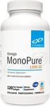 XYMOGEN Omega MonoPure 1300 EC - Fish Oil with 3X Greater Absorption - DHA EPA Omega-3 Supplement for Cardiovascular + Cognitive Support (120 Softgels)