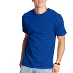 Hanes Men's Short Sleeve Beefy-T, Deep Royal, 3XL